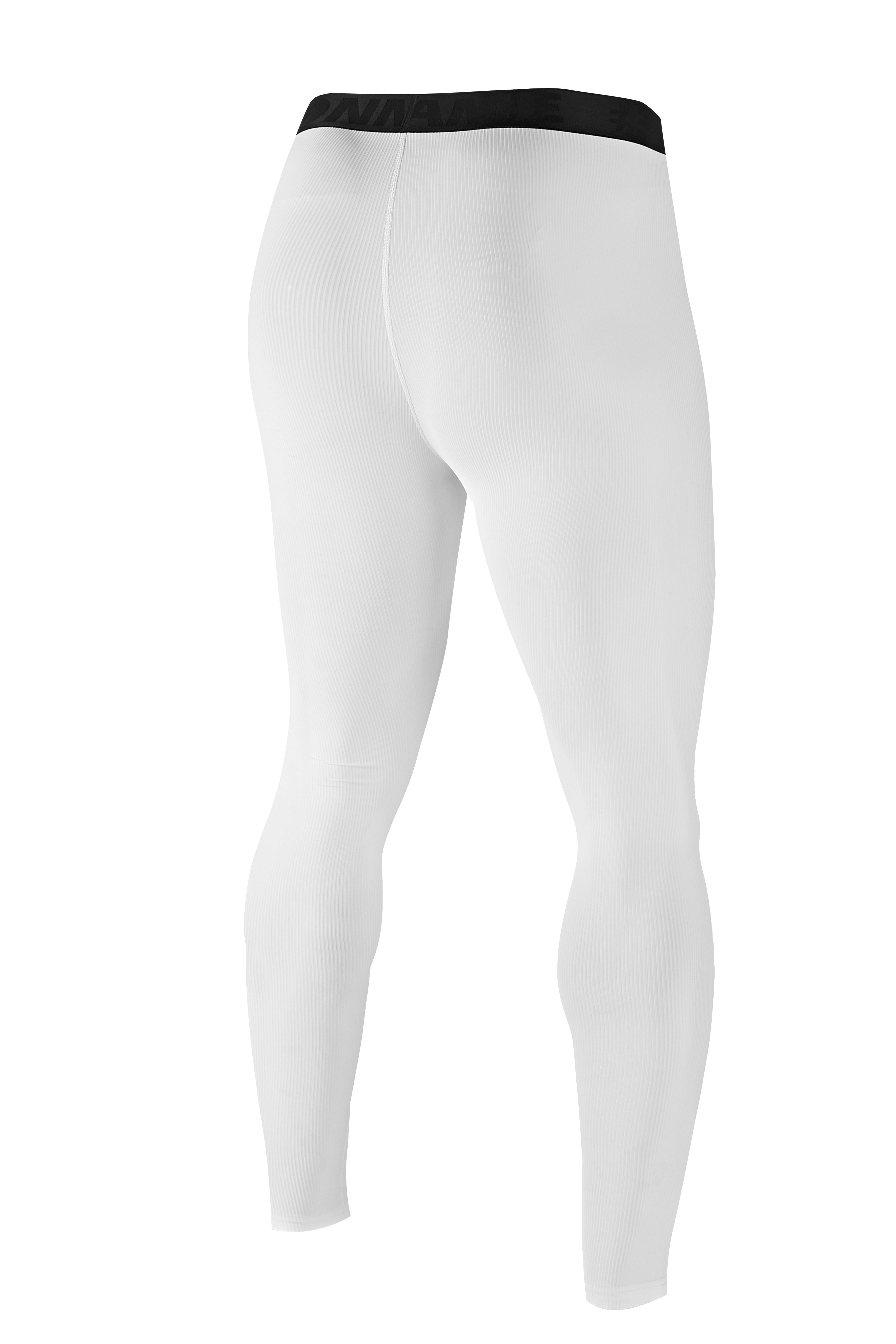 RNS FITNESS Solid Men White Tights - Buy RNS FITNESS Solid Men White Tights  Online at Best Prices in India