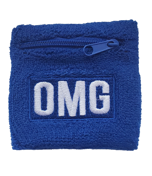 OMG® Zipper Pocket Wristband