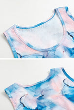 Load image into Gallery viewer, OMG® Watercolor Mesh Tank
